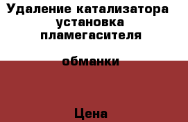 Удаление катализатора, установка пламегасителя, обманки. › Цена ­ 500 - Краснодарский край, Краснодар г. Авто » Услуги   